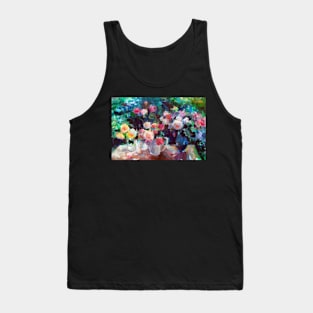 Still LIfe with Roses Tank Top